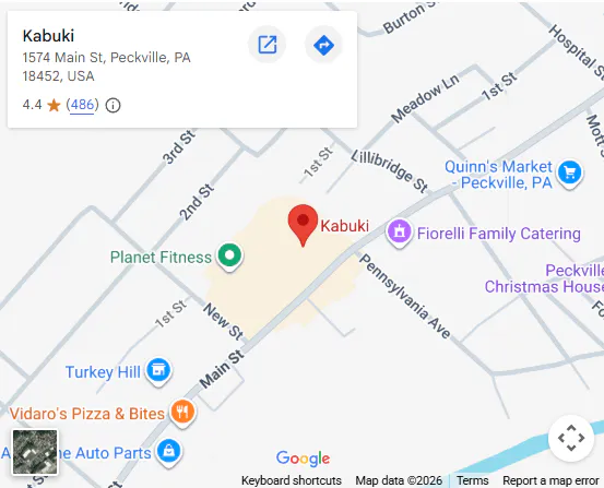 Location, 1574 Main St, Peckville, PA 18452