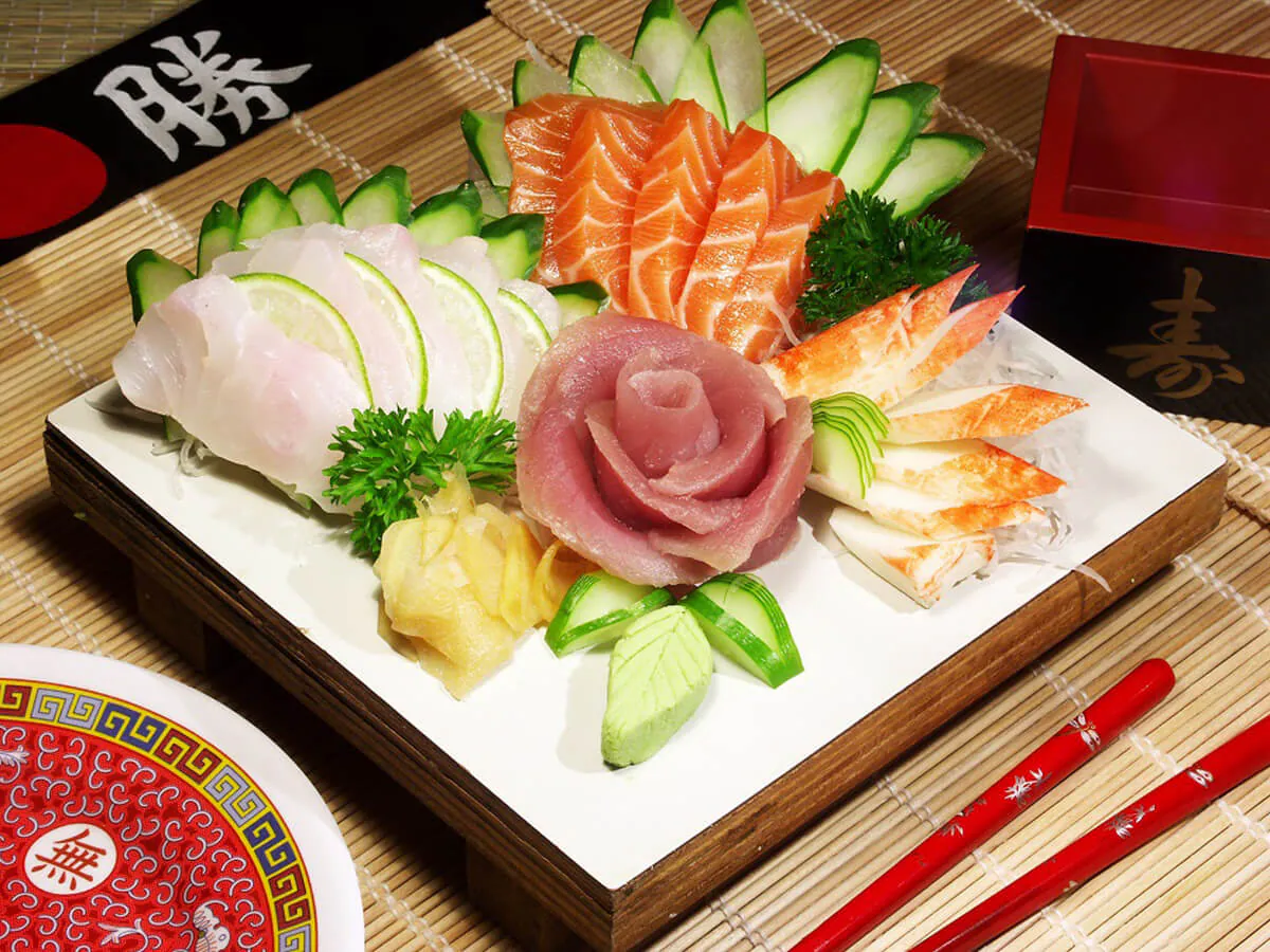 Seafood Sashimi Platter at Kabuki，a Japanese Restaurant in Peckville