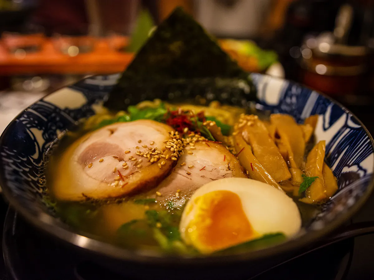 ramen noodle at Kabuki，a Japanese Restaurant in Peckville