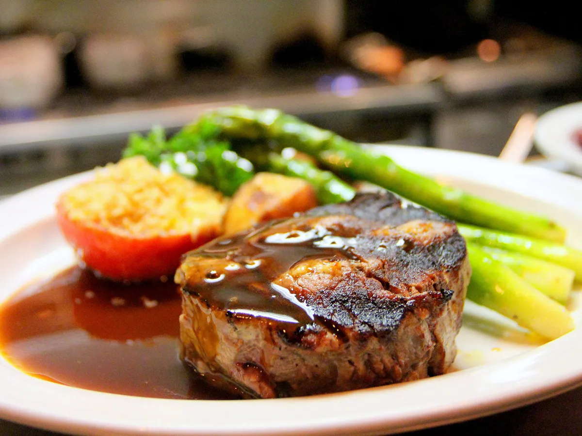 Teriyaki Steak at Kabuki，a Japanese Restaurant in Peckville